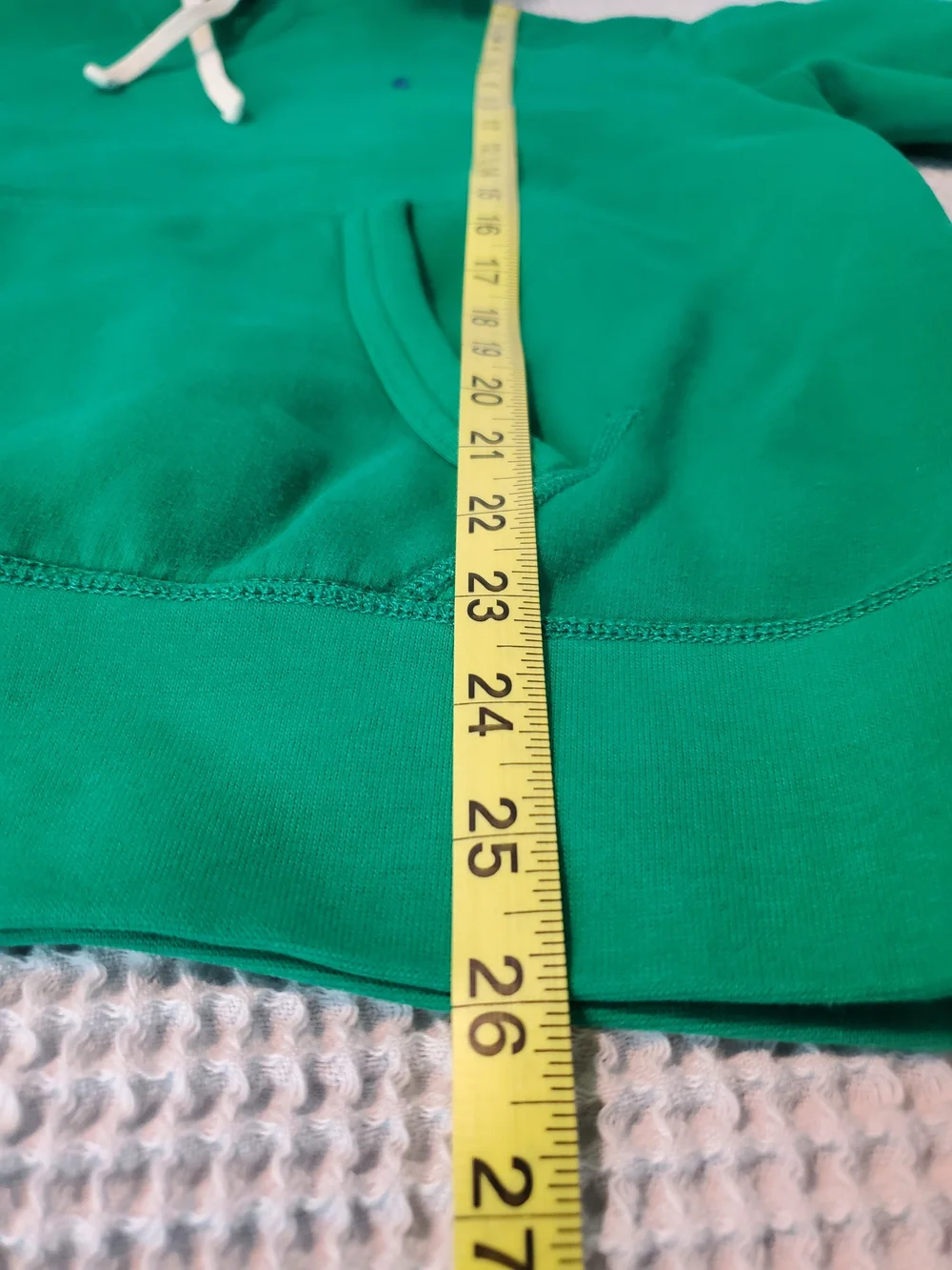 Polo by Ralph Lauren Emerald Green Hooded Sweatshirt with Blue Pony
